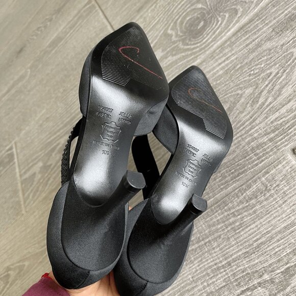 THE TOUCH OF NINA Satin Heels - Picture 6 of 8